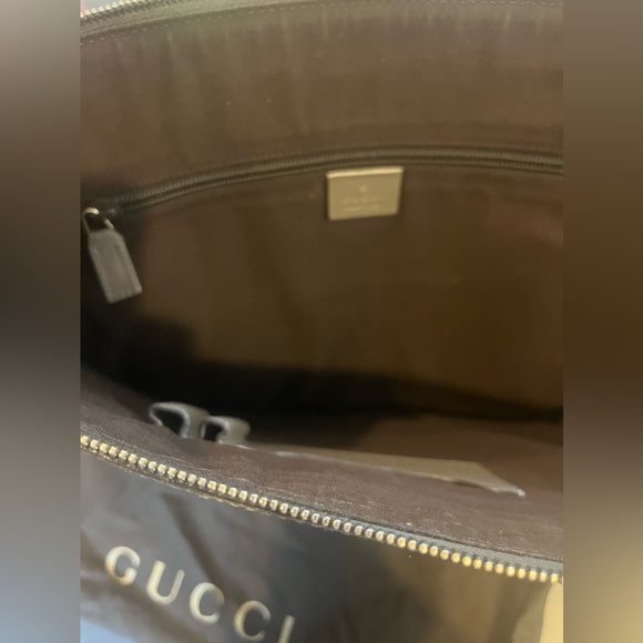 Gucci // Diamanté Print Computer Bag - Picture 10 of 14